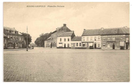 BOURG-LEOPOLD - Place Des Princes. CAFE DU TRAM  A. SAILLART- HUYSMANS - Restaurantfriture. Hôtel St Jean. - Leopoldsburg