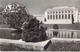 SUISSE - GENEVE - Le Palais Des Nations Unies Et La Sphère Manship - Carte Postale Ancienne - Genève