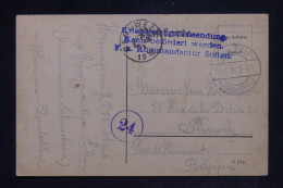 BELGIQUE - Carte D'un Prisonnier De Guerre En Allemagne Pour La Belgique En 1916 - L 145442 - Prisonniers