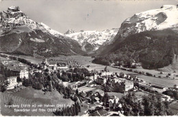 SUISSE - ENGELBERG Mit Hahnen - Spannörter Und Titlis - Carte Postale Ancienne - Engelberg