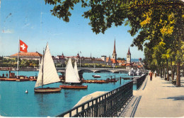 SUISSE - Zürich - Utoquai - Carte Postale Ancienne - Zürich