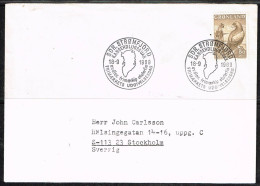 GRÖNLAND 1969 - Brief Mit Mi. 73 Nach Schweden, Postgelaufen - Brieven En Documenten