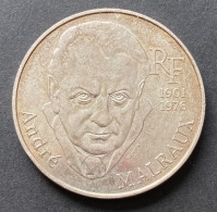 France Monnaie Pièce 100 Francs Argent, André MALRAUX, Année 1997, En TTB - 100 Francs