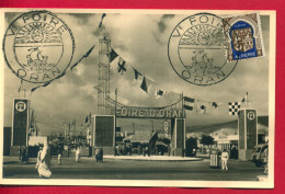 1954 - Algérie  - Carte D'ORAN 5eme Foire Exposition D'Oran - Oblitération "Ve FOIRE D'ORAN" Sur Tp N° 269 - Storia Postale