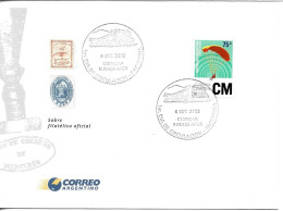 ARGENTINA 2002 PARAGLIDING AIR SPORTS AVERAGE CUSTOMERS FDC FIRST DAY COVER - Gebruikt