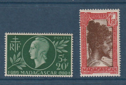 Madagascar - YT N° 288 Et 289 ** - Neuf Sans Charnière - 1944 - Neufs