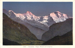 SUISSE - Interlaken - Eiger Mönch Und Jungfrau - Carte Postale Ancienne - Interlaken