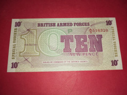 BILLET  10 New Pence British Armed Forces1972 ?  Comme Neuf Voir Photos - British Troepen & Speciale Documenten