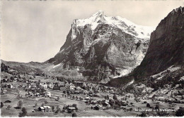 SUISSE - Grindelwald Mit Wetterhorn - Carte Postale Ancienne - Andere & Zonder Classificatie