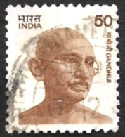 INDE  1983   -  YT 751 -  Gandhi - Oblitéré - Gebruikt