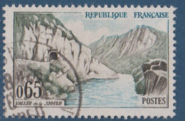 Vallée De La Sioule, N° 12392, Petite Variété,sommets Bleutés, ( V2307B/9.1) - Used Stamps