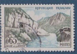 Vallée De La Sioule, N° 12392, Petite Variété,sommets Bleutés, ( V2307B/9.2) - Used Stamps