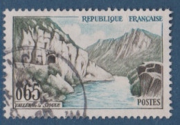 Vallée De La Sioule, N° 12392, Petite Variété,sommets Bleutés, ( V2307B/9.3) - Used Stamps