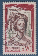 Champmesle, N° 1301, Petite Variété, Tour Rougeatre  ( V2307B/9.11) - Used Stamps