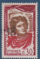 Talma, N° 1302, Petite Variété, Cou Rougeatre  ( V2307B/9.12) - Oblitérés