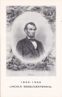 President Abraham Lincoln Sesquicentennial 1809-1959 - Presidenten