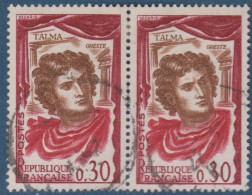 Talma, N° 1302x2 , Petite Variété, Cou Rougeatre  ( V2307B/10.4) - Usati