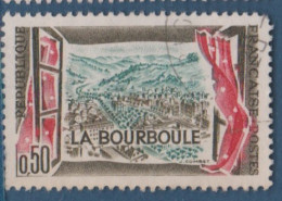 La Bourboule, N° 1256 , Petite Variété, Rouge Décalé ( V2307B/10.10) - Usati