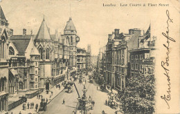 London Transport Law Courts Fleet Street Carriage Bus - Trafalgar Square