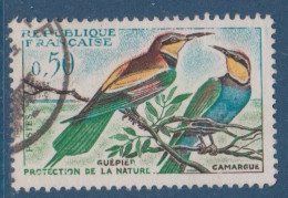 Guépier, N° 1276, Petite Variété,rouge Décalé, ( V2307B/9.4) - Used Stamps