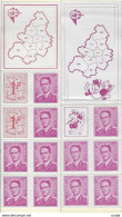 Boudewijn  -   Boekje:   B1 + B2  Postfris   -   1969 - Ohne Zuordnung