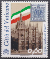 2011 Vatikan, ** Mi:VA 1691, Yt:VA 1544, 150 Jahre Einheit Von Italien, Kgr. Lombardei-Venetien-Mailand - Unused Stamps