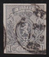 Belgie  .   OBP    .    22  (2 Scans)   .    O     .    Gestempeld     .   /   .    Oblitéré - 1866-1867 Coat Of Arms
