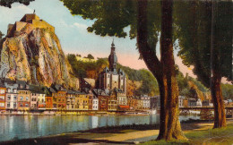 BELGIQUE - DINANT - Citadelle Collégiale Et Tour De Monfat - Carte Postale Ancienne - Dinant