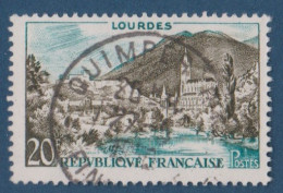 Lourdes N° 1150  Petite Variété, Liseré Bleu Au Sommet( V2307B/13.6) - Oblitérés
