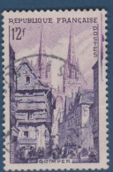 Quimper N° 979  Petite Variété, Trace Violette Dans Marge Droite( V2307B/14.7) - Usati