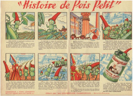 PUBLICITE ANCIENNE HISTOIRE DE POIS PETIT CASSEGRAIN NANTES ILLUSTRATEUR JORGE MORIN JORJ - Manifesti