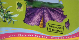 FRANCE - Carnet De 12 Timbres à Validité Permanente AUTOADHESIFS C 303 "FLORE Des REGIONS" 2009 - TBE - Commémoratifs