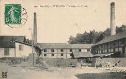 Les Laumes * Les Tuileries * Usine Tuilerie Tuiles Briqueterie Brique * Industrie * Villageois Ourvriers - Autres & Non Classés