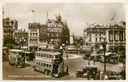 London Surface Traffic Automobiles Piccadilly Circus - Piccadilly Circus