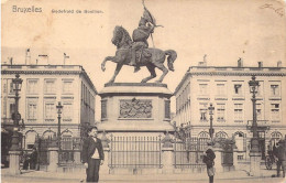 BELGIQUE - BRUXELLES - Godefroid De Bouillon - Carte Postale Ancienne - Andere & Zonder Classificatie