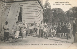 St Brieuc * N°4913 * Grande Guerre 1914/15 Les Promenades , Cuisines De Fortune 155ème Caserné Palais De Justice - Saint-Brieuc