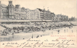 BELGIQUE - OSTENDE - Digue De Mer De L'Est Le Palais Du Roi - Carte Postale Ancienne - Oostende