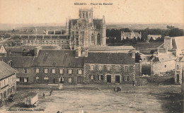 Bégard * Place Du Marché * Roulotte Romanichels Gitans * Villageois - Andere & Zonder Classificatie