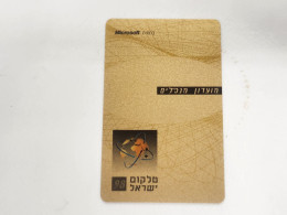 ISRAEL-Telecom Israel 98-ADNIL-Gold-CEOS Club-(A)-(1996)-good Card+1card Prepiad Free - Transistoren