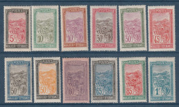 Madagascar - YT N° 131 à 143 ** Manque N° 134 - Neuf Sans Charnière - 1922 / 1926 - Neufs