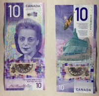 Kanada Canada 10 Dollars 2018 Viola Desmond Polymer Gebraucht Mit Falzen - Canada