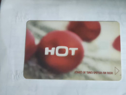 ISRAEL-Hot TV Card-(2)-(0002-4027-8523)+1card Prepiad Free - Televisie