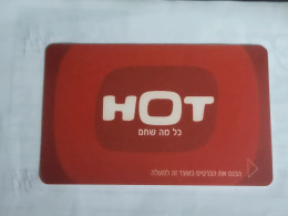 ISRAEL-Hot TV Card-NDS-(4)-(0000-0036-8811)+1card Prepiad Free - Televisión