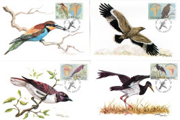 Venda - 1983 Migratory Birds Maxi Card Set # SG 71-74 , Mi 70-73 - Venda