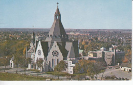 Carte Postal (123289) Vue Aérienne De La Nouvelle Basilique Notre Dame Du Cap Sans Timbre Sans écriture - Trois-Rivières