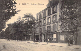 FRANCE - 92 - Clichy - Boulevard National - Carte Postale Ancienne - Clichy