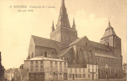 BELGIQUE - Soignies - Collègiale St-Vincent - Carte Postale Ancienne - Soignies