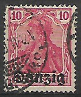 MEMEL OCCUPAZIONE TEDESCA 1920  AMMINISTRAZIONE FRANCESE UNIF 2  USATO VF - Otros & Sin Clasificación