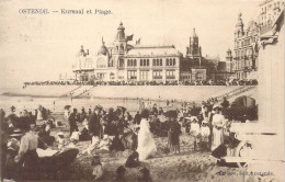 BELGIQUE - Ostende - Kursaal Et Plage - Carte Postale Ancienne - Oostende