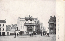 BELGIQUE - Ostende - Monument Léopold 1er - Carte Postale Ancienne - Oostende